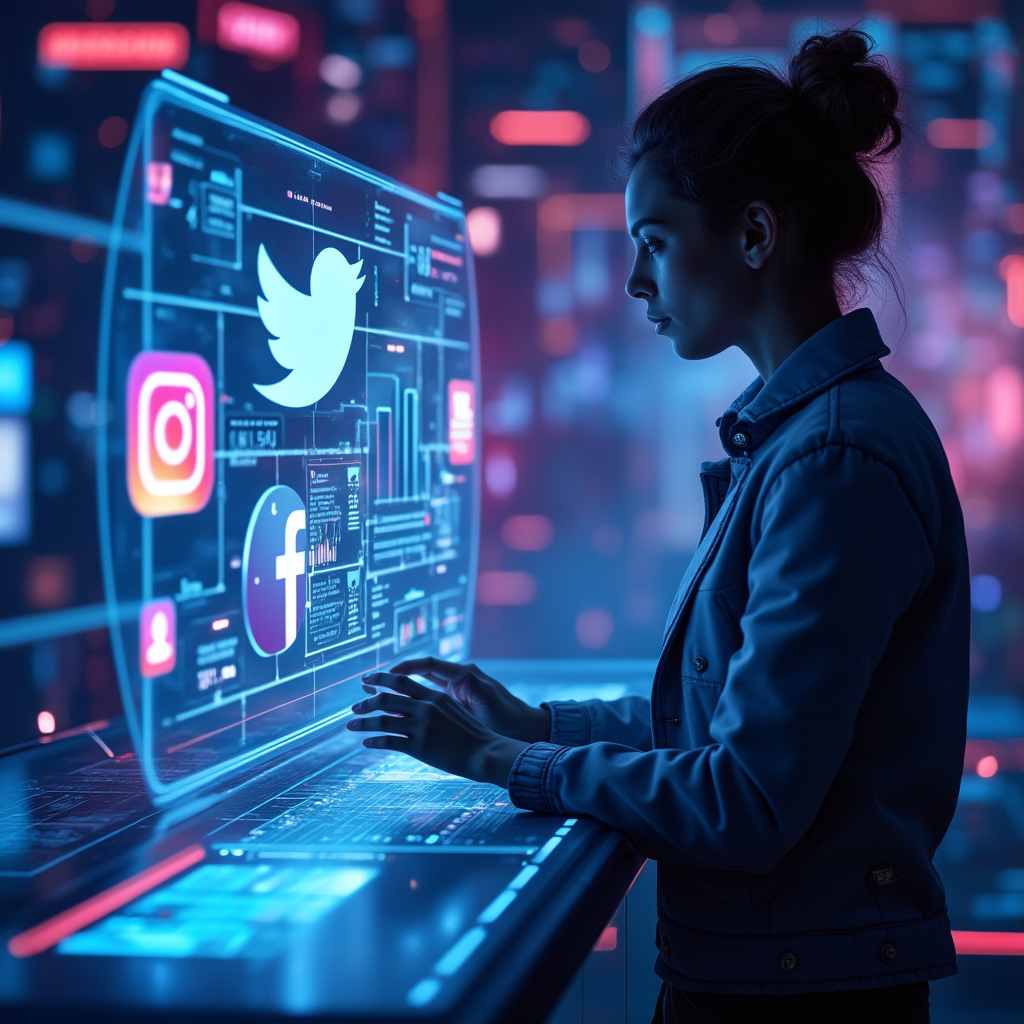 How AI is Transforming Social Media in 2025