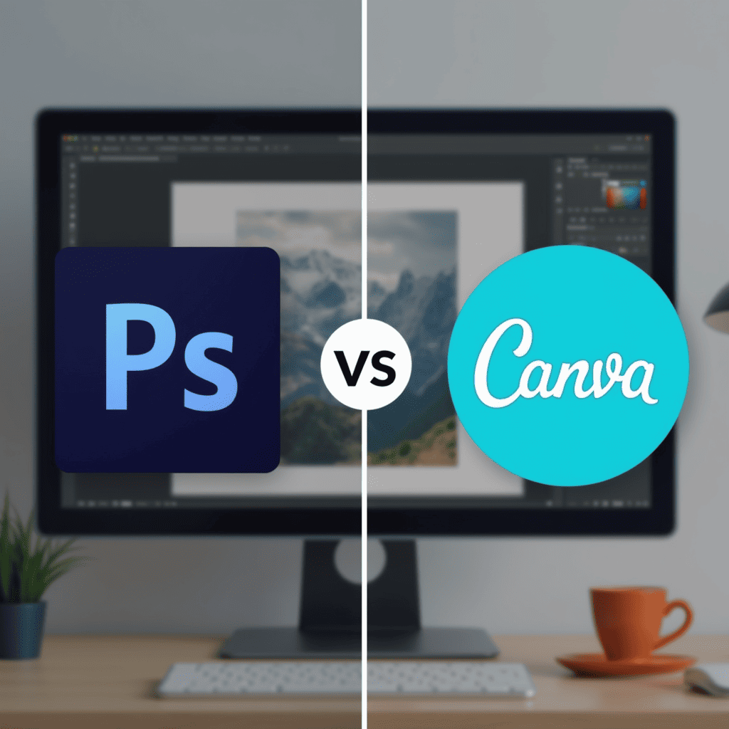 Photoshop vs Canva