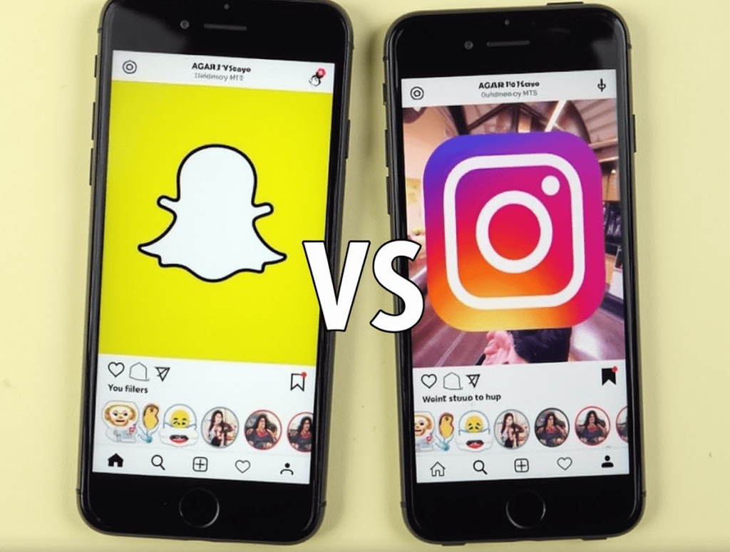 Snapchat vs Instagram Stories