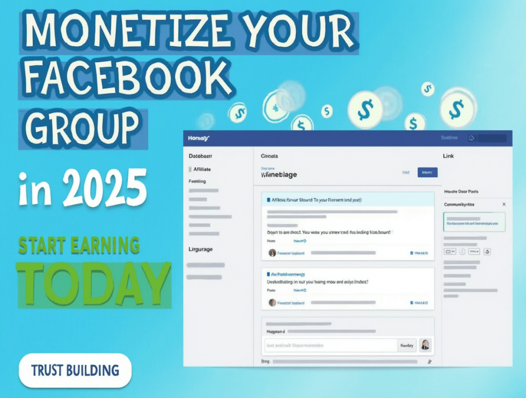 How to Monetize a Facebook Group for Profit in 2025
